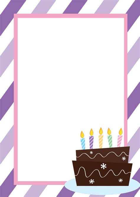 Download this free vector about bunny birthday invitation template with photo, and discover more than 11 million professional graphic resources on freepik. 157 best images about Printables and templates on Pinterest