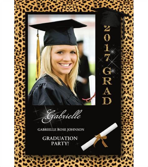 Graduation Ceremony Invitation Card