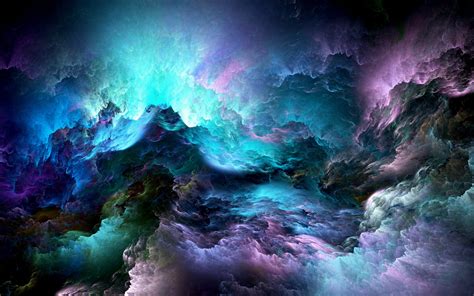 Space Nebula Artwork Color Psychedelic Wallpapers Hd