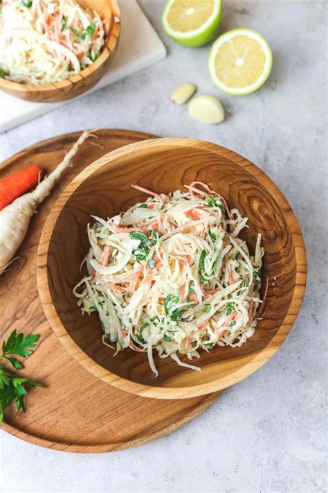 It offers the purest, most delicate taste of daikon radish without being bland, and goes great with pretty much any main. Daikon Radish Slaw - Little Sunny Kitchen