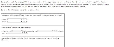 › how many college classes is full time. Solved: Some College Graduates Employed Full-time Work Mor ...