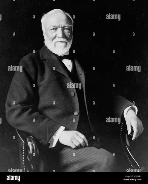 Andrew Carnegie Three Quarter Length Portrait Seated Facing Slightly