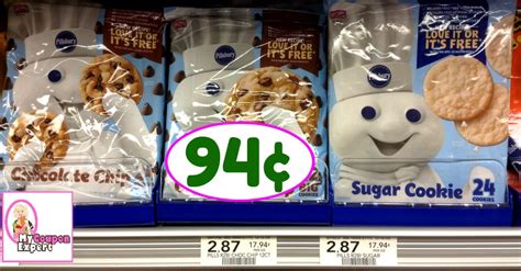 Send christmas cookies basket in usa for family and friends. YES!! Pillsbury Ready To Bake! Cookies just 94¢ at Publix!