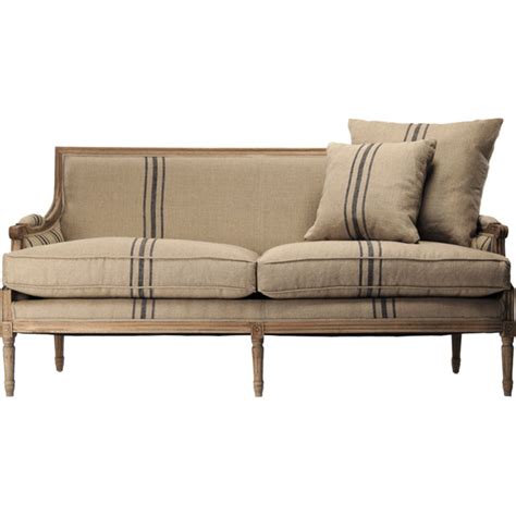 Check out our striped sofa selection for the very best in unique or custom, handmade pieces from our sofas & loveseats shops. Zentique Louis Blue Stripe Sofa