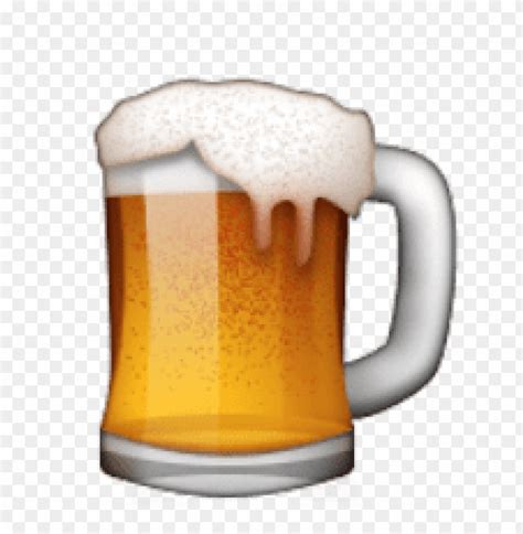 Download Ios Emoji Beer Mug Clipart Png Photo Toppng