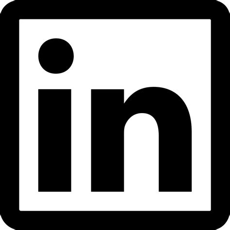 White Linkedin Icon Png Transparent Png Png Collections At Dlfpt