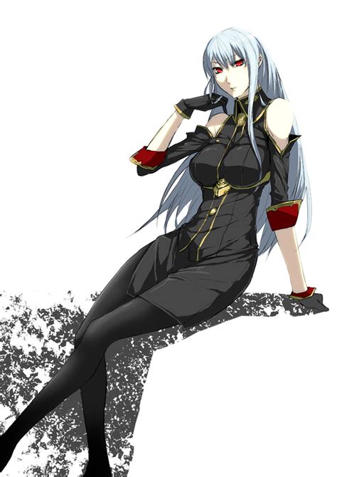 Iwamoto Eiri Selvaria Bles Senjou No Valkyria Series Senjou No Valkyria 1 Silver Hair 00s