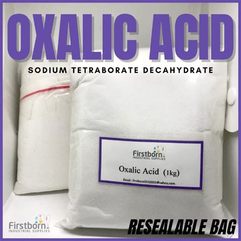 The Lab Firstborn Oxalic Acid 1 Kg 996 Minimum Purity Stain