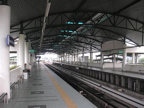 Sentul Timur LRT station  Malaysia KLIA2  Kuala Lumpur International