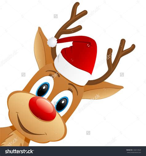 12 Funny Christmas Reindeer Clipart Personajes De Navidad Renos Navideños Dibujos Animados