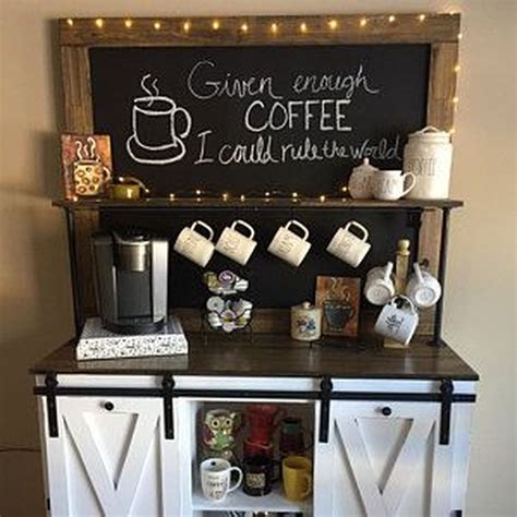 39 Stunning Diy Mini Coffee Bar Design Ideas For Your Home Coffee Bar