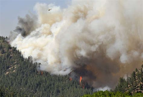 Homes Threatened In New Mexico Wildfire