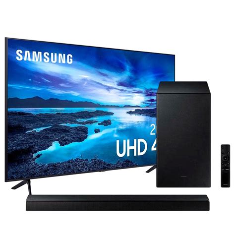 Samsung Smart Tv 65 Uhd 4k 65au7700 Soundbar Samsung Com Subwoofer
