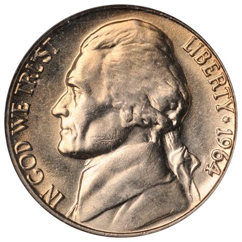 1964-D Jefferson Nickel | Sell & Auction Modern Coins