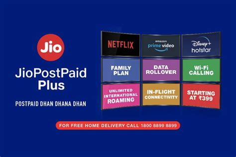 Research the weekday and weekend internet data, free calls to all network, free sms and more benefits by digi malaysia. Jio PostPaid Plus New Plans From Rs 399 With Free Netflix ...