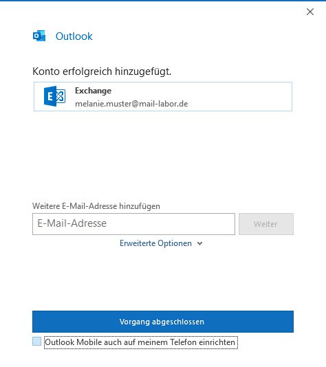 Yahoo must first be setup to communicate with outlook using these steps Postfach in Outlook 2016 einrichten - Support-Center ...