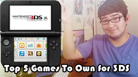 Top 5 Must Own 3ds Games 2015 Youtube