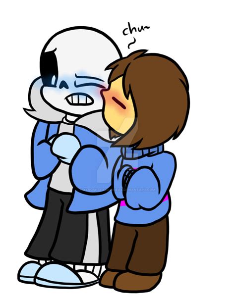 Sans X Frisk By Xxrosettacookiexx On Deviantart