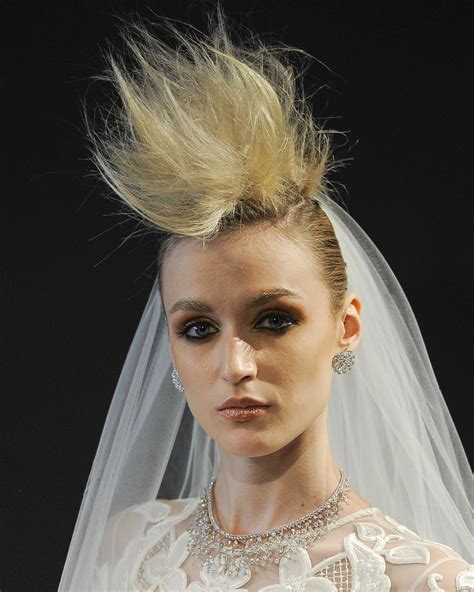 the dreamiest beauty looks from bridal fashion week 2019 bridal fashion week bridal style