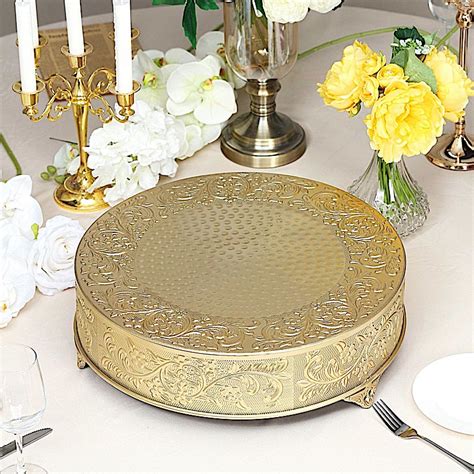 Find great deals on ebay for cake decorating equipment. 18-Inch wide Round Embossed Cake Stand Riser Wedding Decorations Supplies SALE | eBay