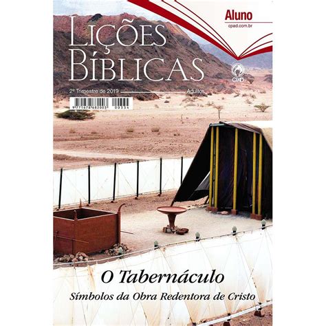 Revista CPAD Lições Bíblicas EBD ALUNO 2 TRIM 2019 Livraria Betel