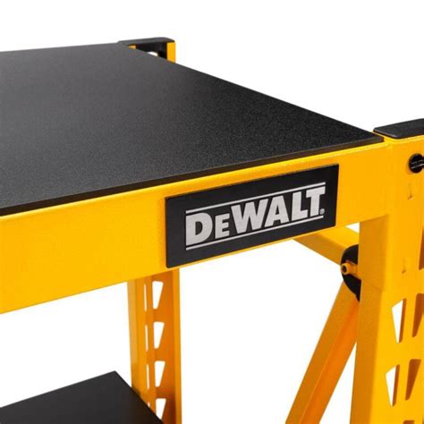 Dewalt Dxst4500 Yellow 3 Tier Steel Garage Storage Shelving Unit 50 In