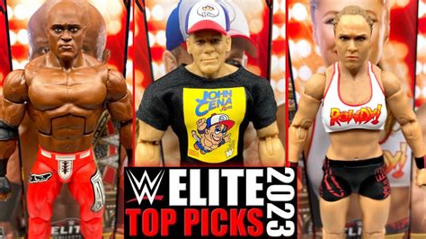 Wwe Elite Top Picks 2023 Figure Review John Cena Bobby Lashley Ronda
