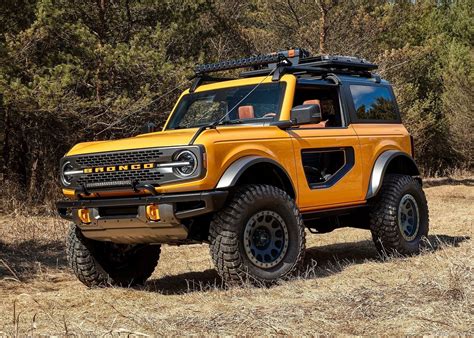 Ford Bronco 2021 Proposé En Deux Et Quatre Portes Photoscar