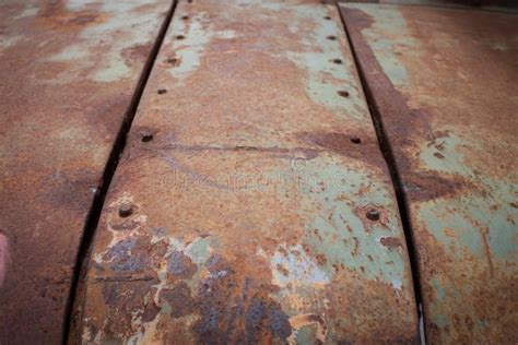 Rusty Metal Plate Corroded Aged Texture Stock Photo Image Of Hard