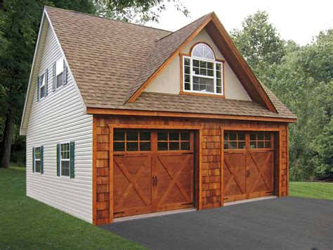 Amish Made A Frame Garages Two Story Garage Carriage House Plans