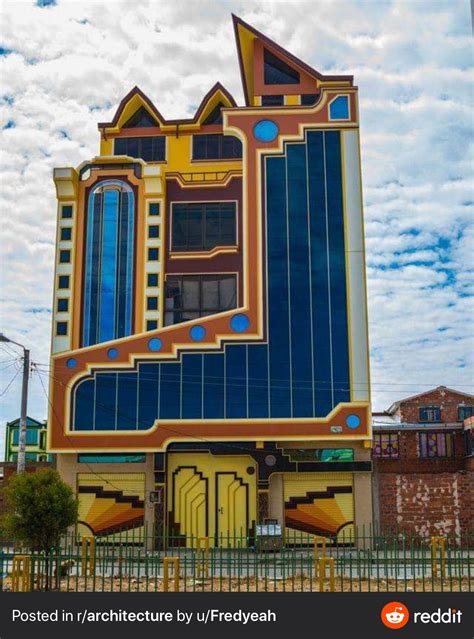 Freddy Mamani S New Andean Architecture Adds Colour To Bolivian City
