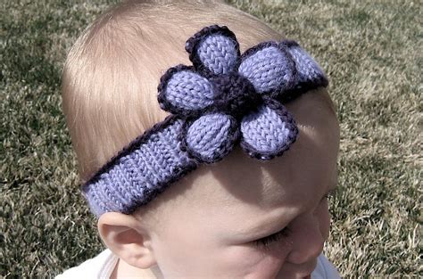 Id Rather Be Knitting Spring Baby Headband Knit Headband Pattern