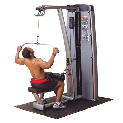 Body Solid Pro Dual Lat Mid Row Gym And Fitness