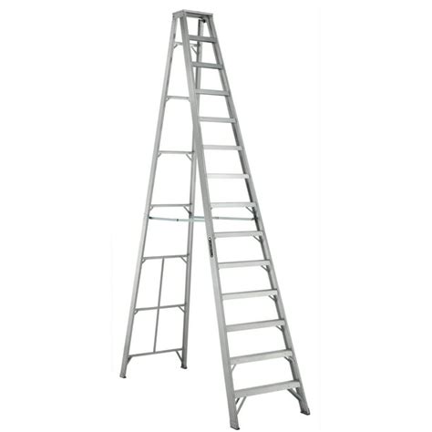 Louisville Ladder As1014 14 Ft Aluminum Step Ladder Type Ia 300 Lbs