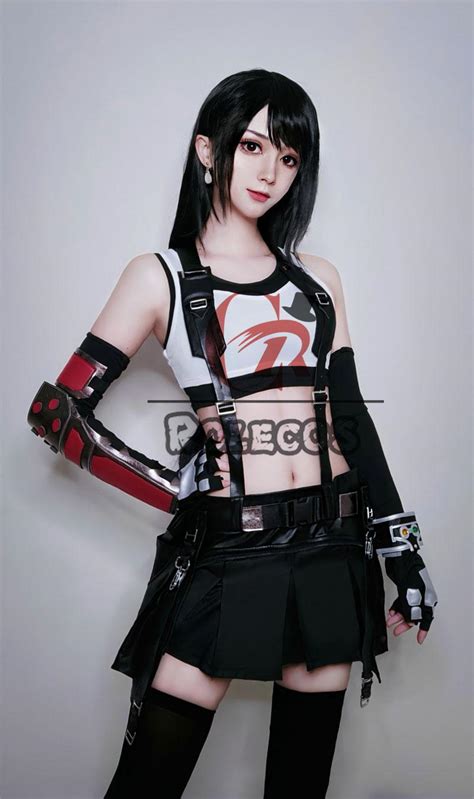Final Fantasy Tifa Full Sets Cosplay Costume Is Of Impeccable Quality