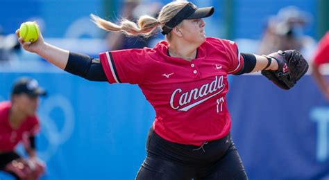 Olympic Roundup Canada Suffers Softball Setback Small Presence At
