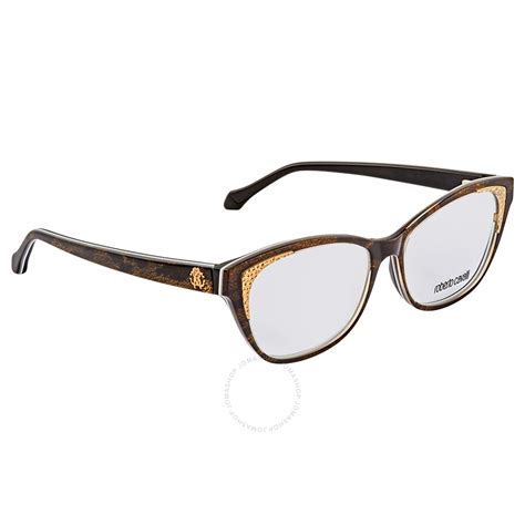 Roberto Cavalli Coloured Havana Ladies Eyeglasses Rc50335554