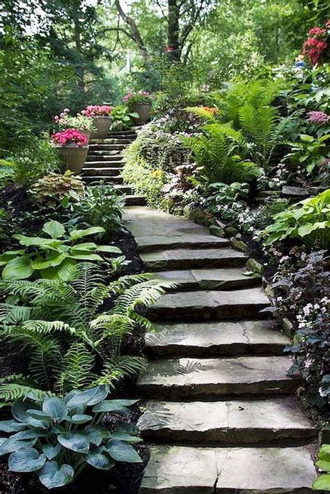 56 Stunning Front Yard Pathways Landscaping Ideas In 2020 Shade