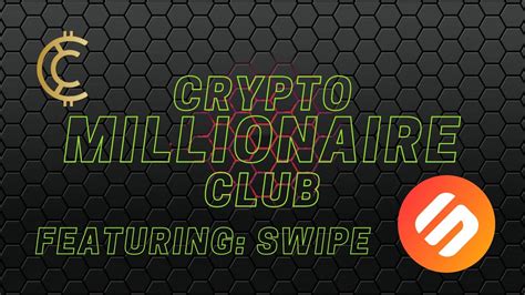 So how can ico's make you a millionaire in less than five years? Crypto Millionaire Club; Can Swipe Wallet SXP ...