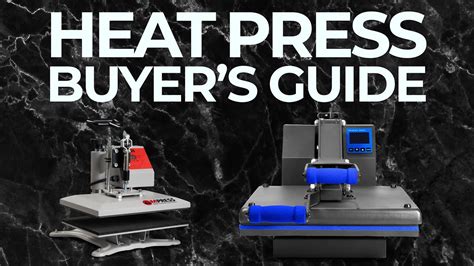 The Ultimate Guide To Heat Presses Youtube