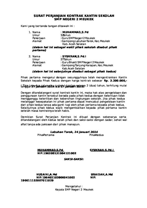 Contoh Surat Mou Sekolah 55 Koleksi Gambar