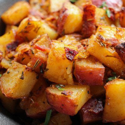 Pour the olive oil mixture over the potatoes and stir to coat. Perfectly seasoned and roasted red-skin potatoes topped ...