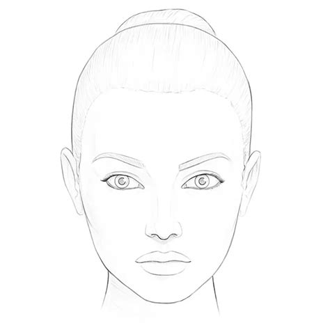How To Draw A Face Female How To Draw Human Faces 9 Steps With
