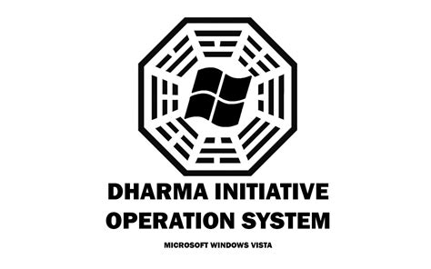 3840x2160 Resolution Dharma Initiative Operation System Logo Lost