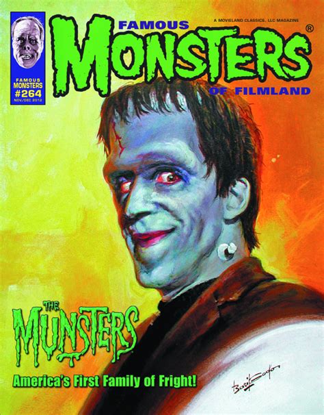 Jan141548 Famous Monsters Of Filmland 264 Munsters Cvr Previews World