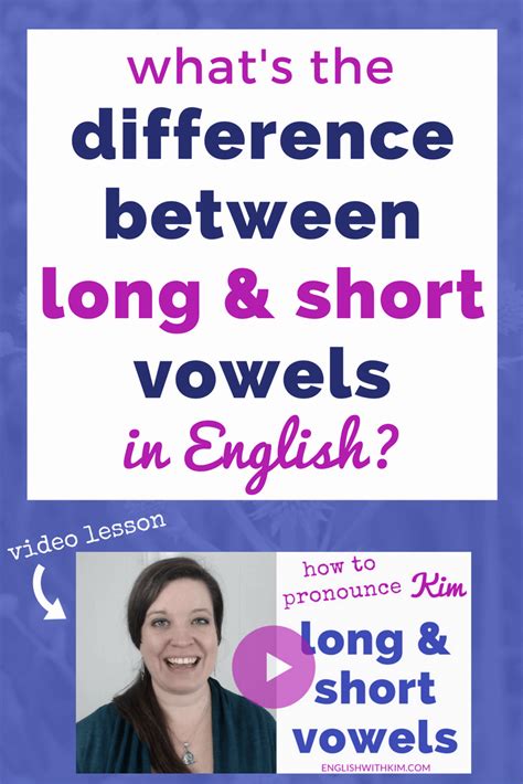 Difference between long and short layers. Difference Between Long and Short Vowels in English & How ...