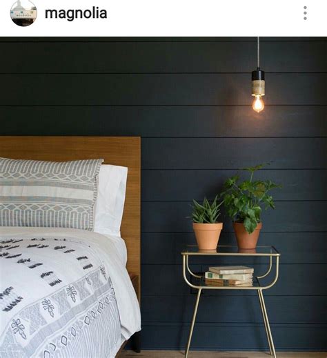 To get the look, joanna in her new paint line — magnolia home by joanna gaines — four of the 25 colors are blue. Pin by Ellie on rest | Shiplap wall joanna gaines, Shiplap ...