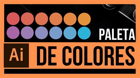 💪🏻como Crear Paleta De Colores 🎨 En Illustrator Agregar Muestras De