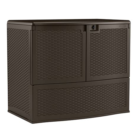 Outdoor Java 4 Ft W X 2 Ft 7 In D Horizontal Storage Shed Patio