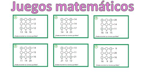 Este album de juegos matematicos para imprimir con 21 fotos e imágenes no tiene descripción. juegos matemáticos para primaria 3x3 sumas -Orientacion ...